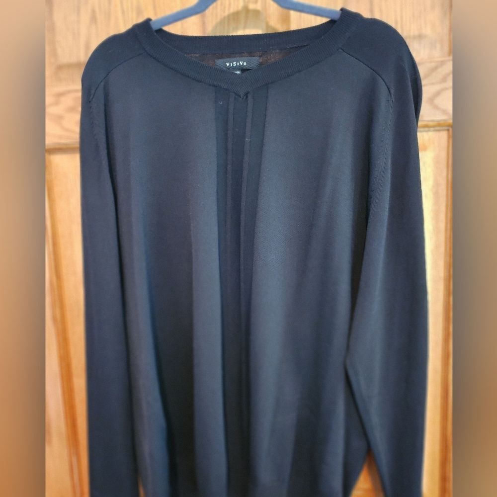 Visvim Men's Dark Black Cardigan